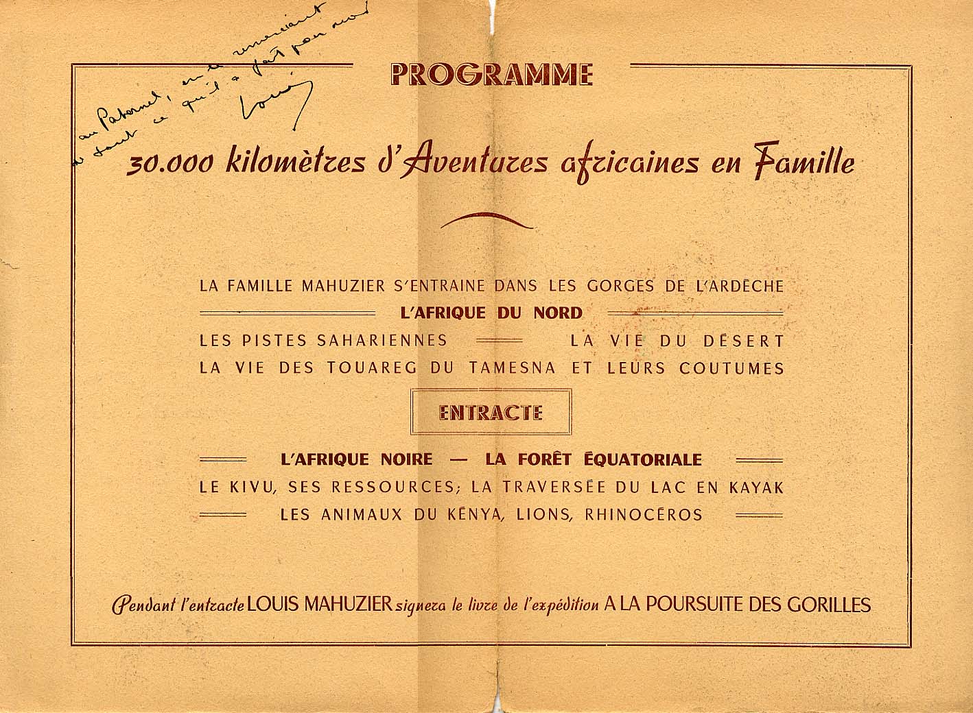 Louis Mahuzier (1953)