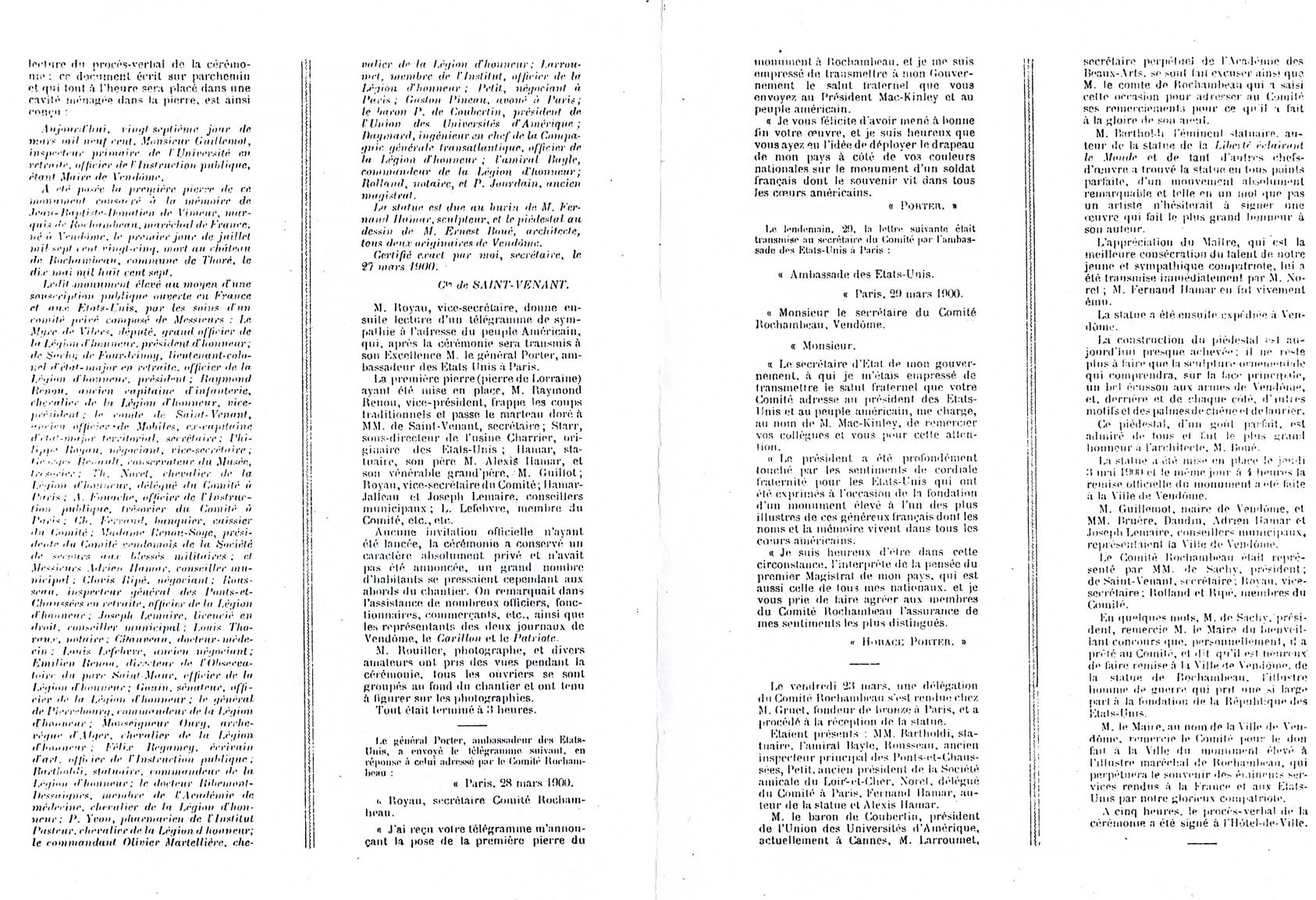 Comité d'érection pages 2-3 Comité d'érection pages 2-3