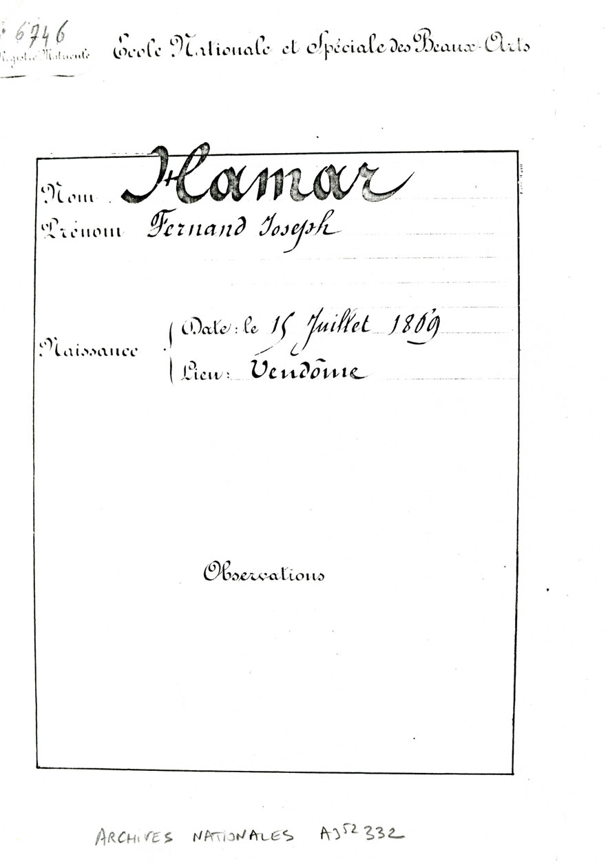 Dossier des Beaux Arts Dossier des Beaux Arts